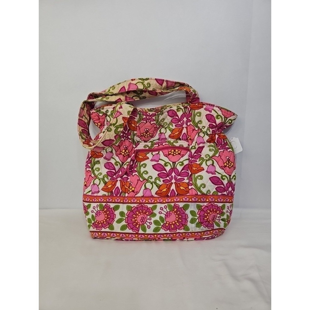 Vera Bradley - Lilli Belle - Medium Size Basket / Craft Tote -